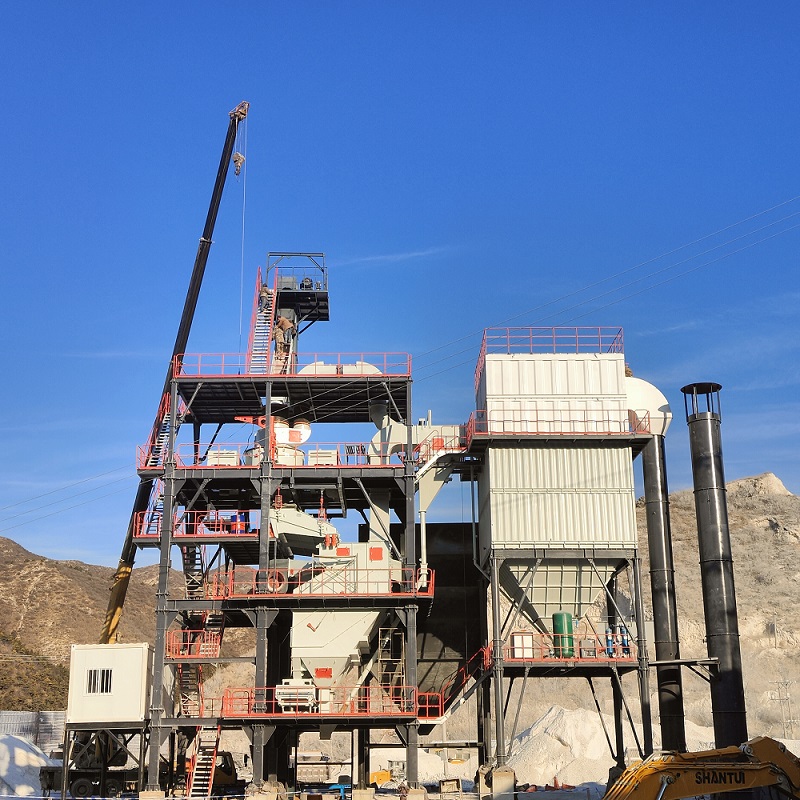 干法制砂樓，不受水源環(huán)境限制，一年四季都可生產(chǎn)