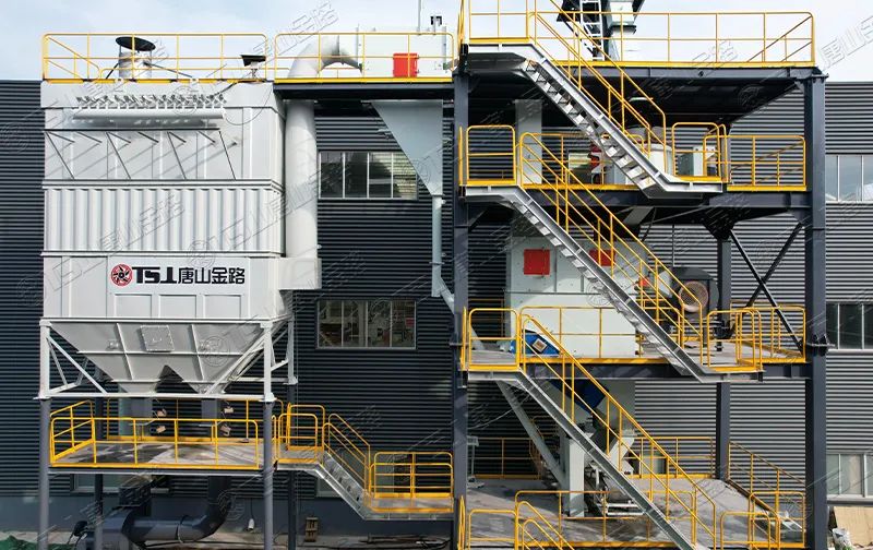 浙江干法制砂樓項目安裝飛快，馬上完工！