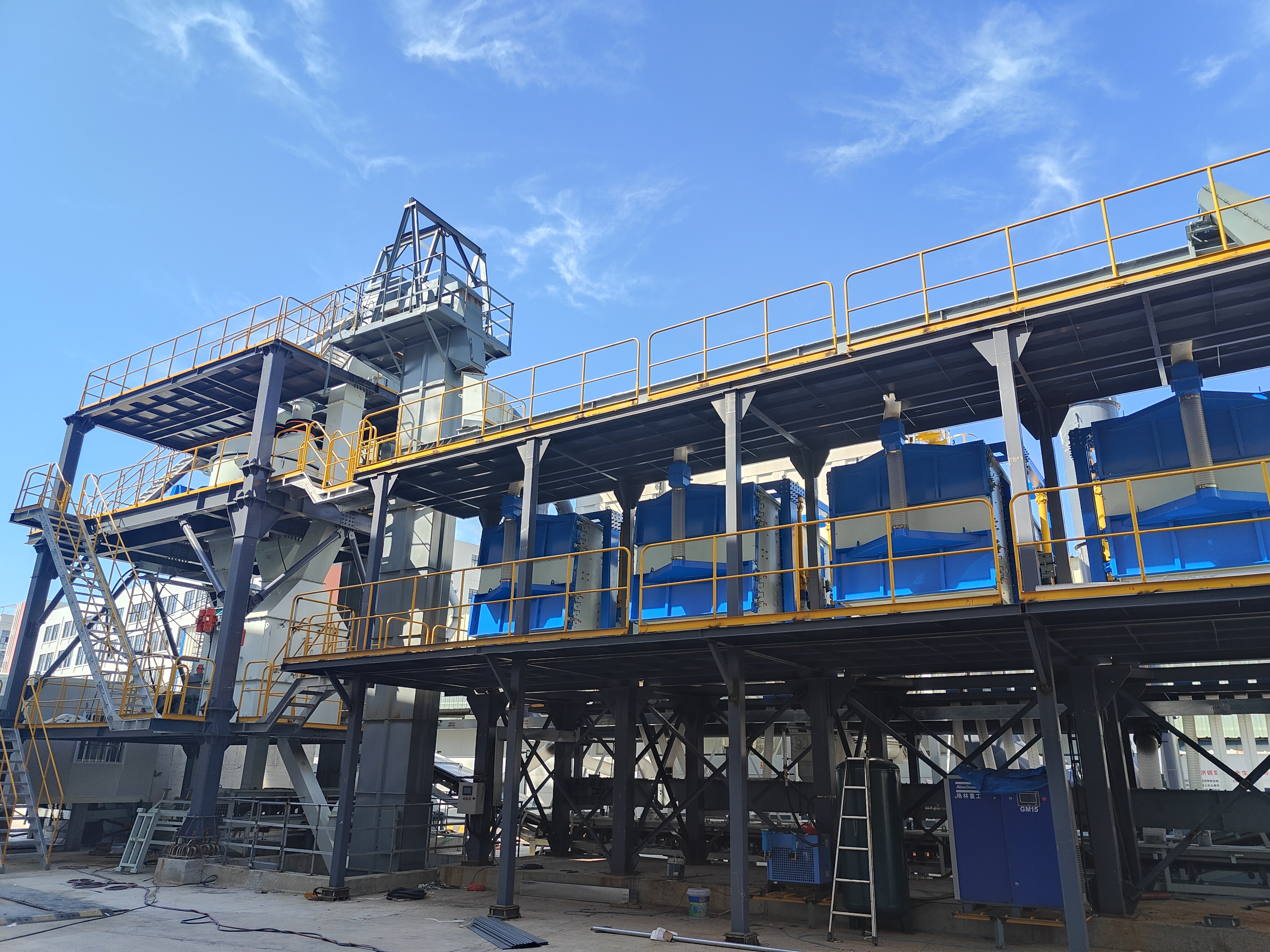 干法制砂樓：讓鋼渣變廢為寶，生產(chǎn)多元機(jī)制砂